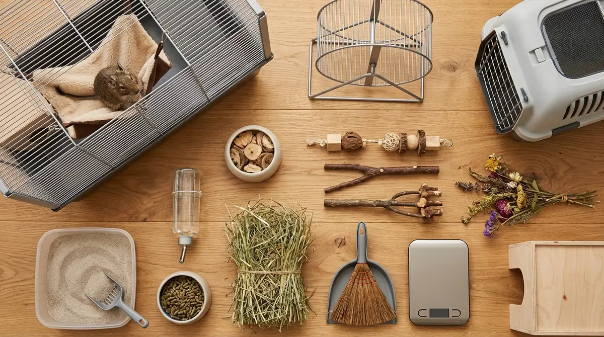 デグーお迎え準備で揃えるべき全12アイテム【完全版】