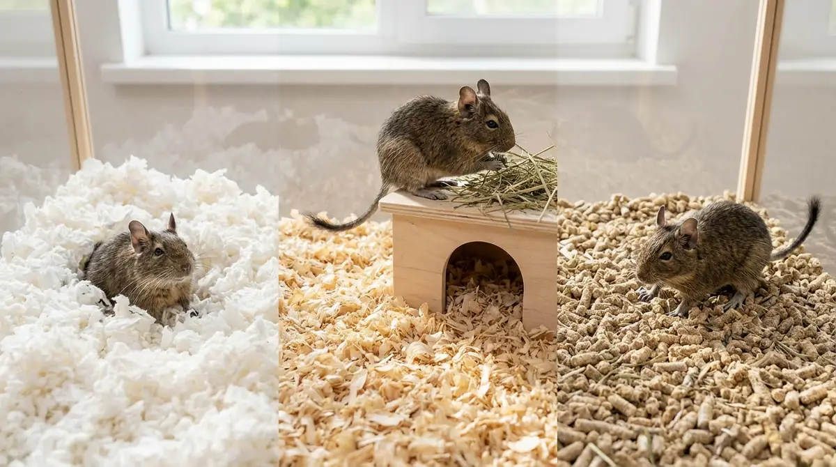 【結論】迷ったらこの3つ！デグーにおすすめの床材