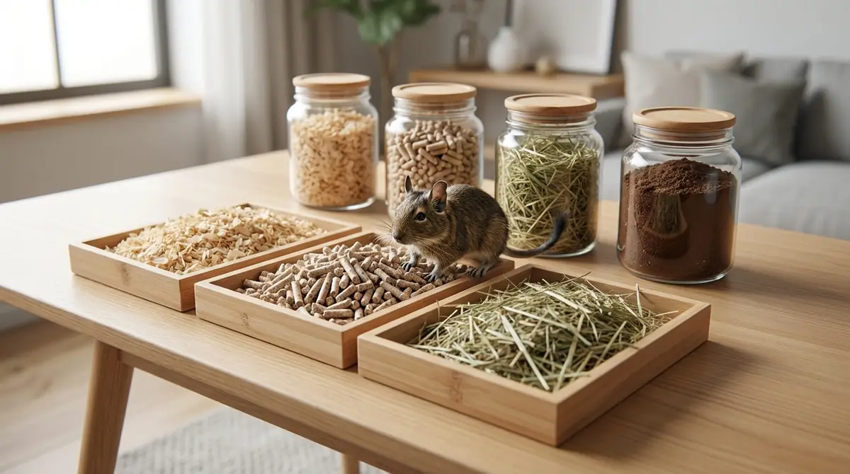 デグーの床材おすすめ10選【種類別に紹介】