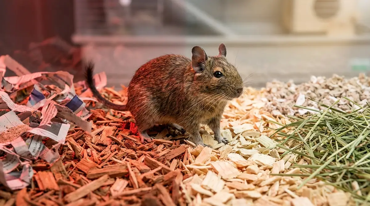 【危険】デグーに絶対使ってはいけない床材3選