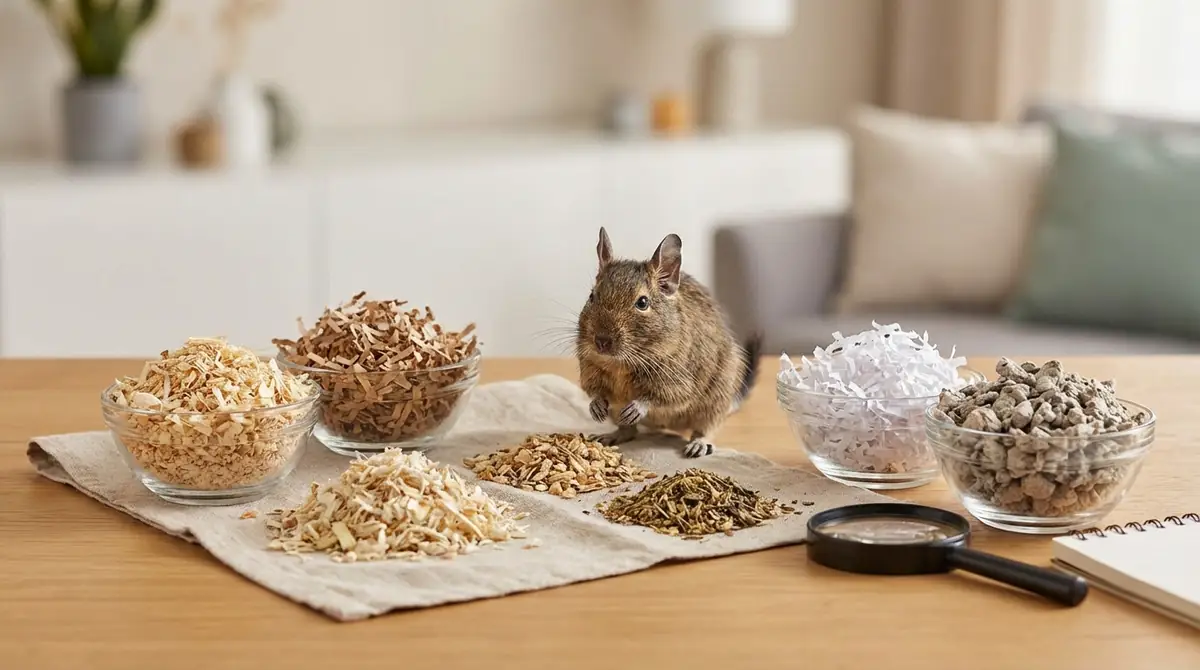 デグーの床材に関するよくある質問