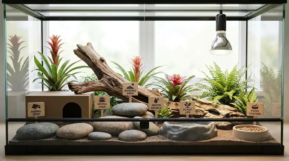 ケージレイアウトに必要なアイテム一覧と配置場所