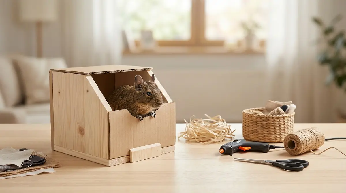 100均素材でデグーの巣箱を手作りする際の注意点