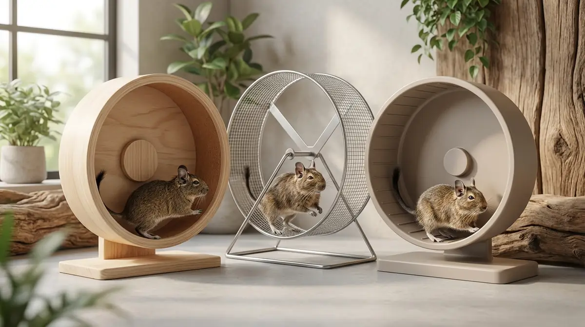 【結論】デグーにおすすめの回し車TOP3