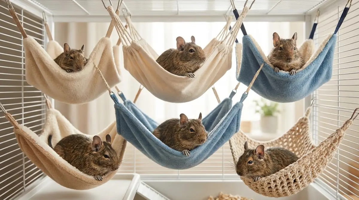 デグー用ハンモックおすすめ5選【価格帯別に厳選】