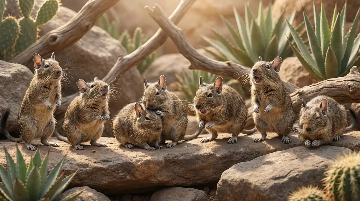 デグーの鳴き声6パターンと意味一覧