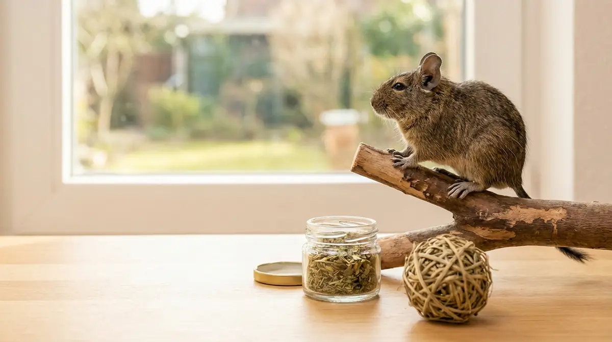 デグーが歌わない原因と対処法