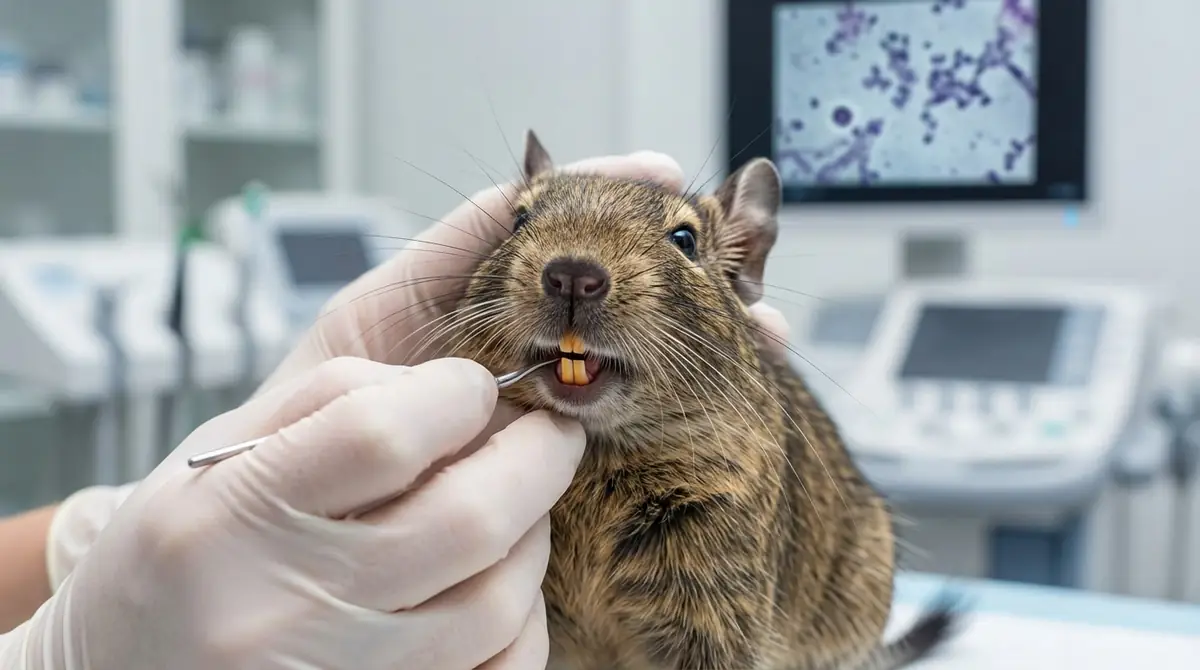 デグーの歯が伸びすぎたら？動物病院での処置と費用目安
