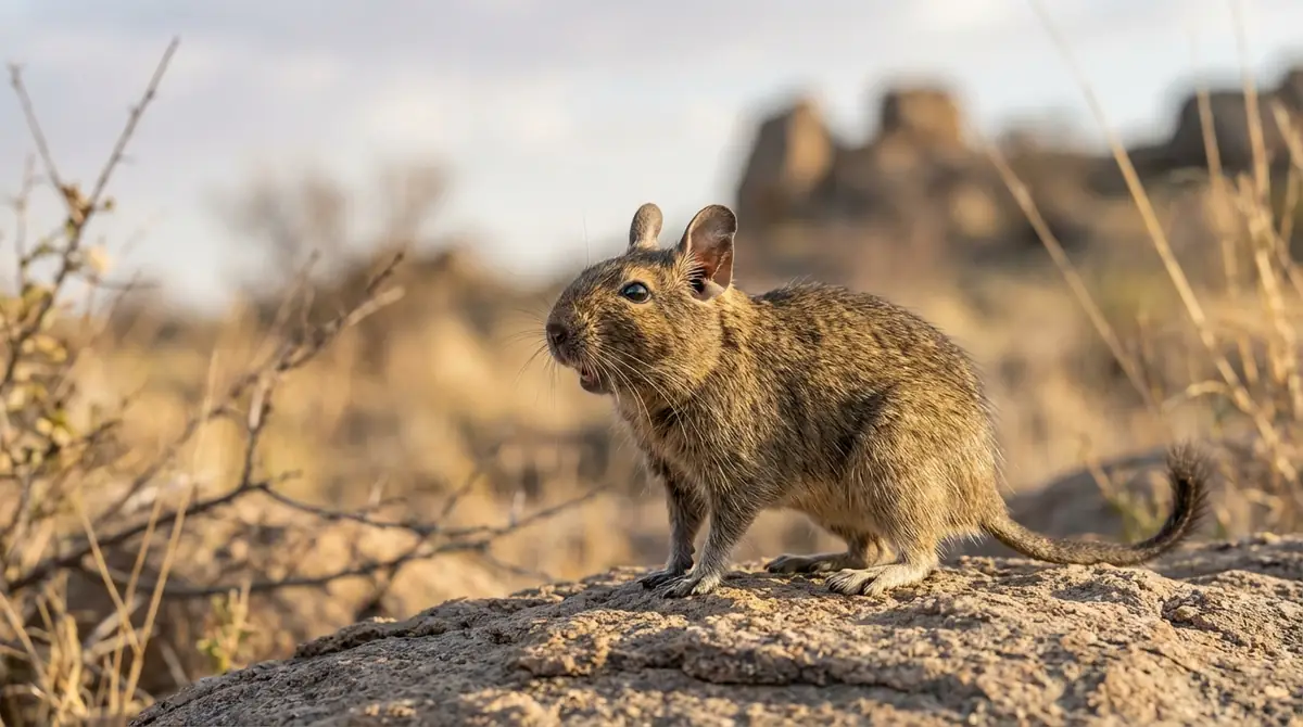 デグーの警戒音はこんな声|3つの特徴で今すぐ判別