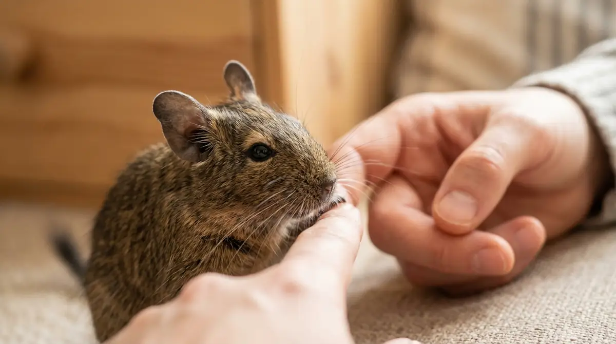 デグーの嗅覚は人間より優れている|飼い主の匂いも識別できる