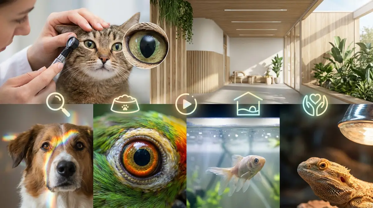 視力特性を踏まえた飼育の5つのコツ