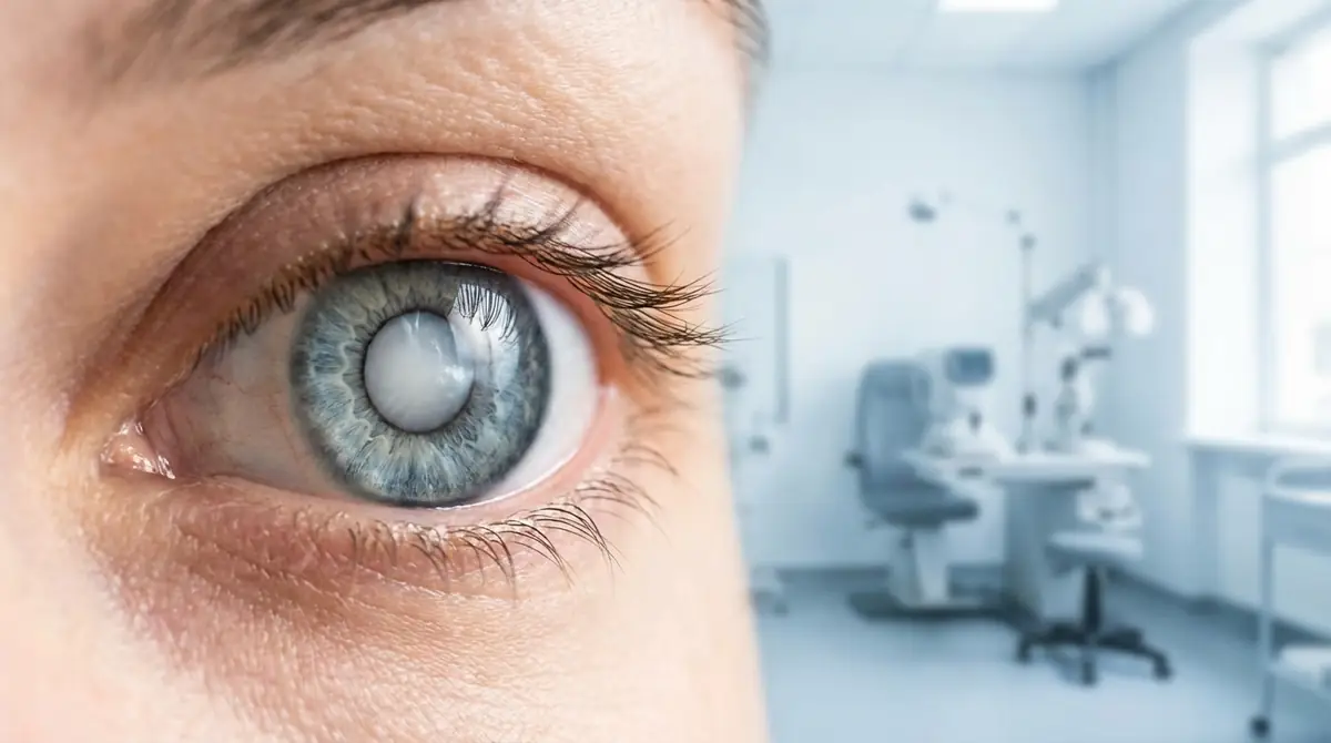 目が白く濁ってきたら?白内障の可能性と対処法