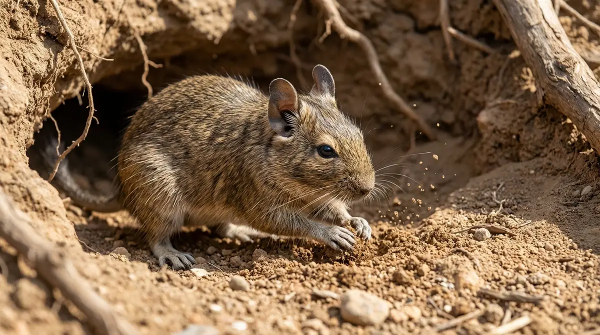 【結論】デグーの穴掘りは本能的な行動｜基本的に心配いりません