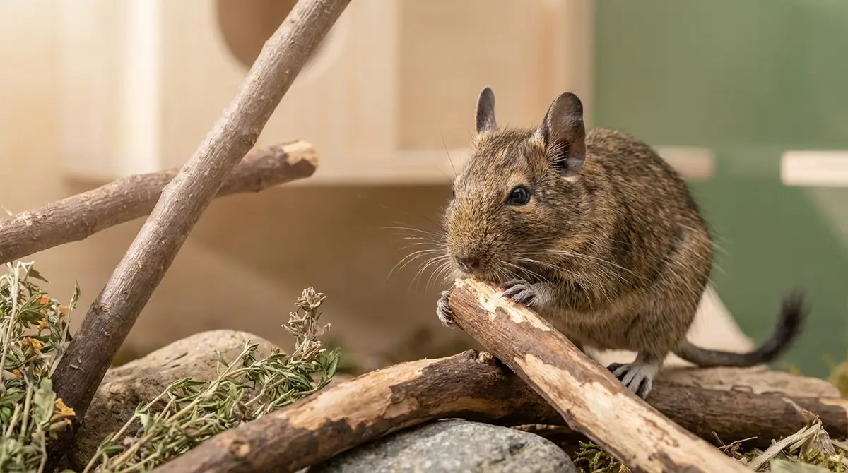 【結論】デグーがかじるのは歯の健康を守る本能的な行動