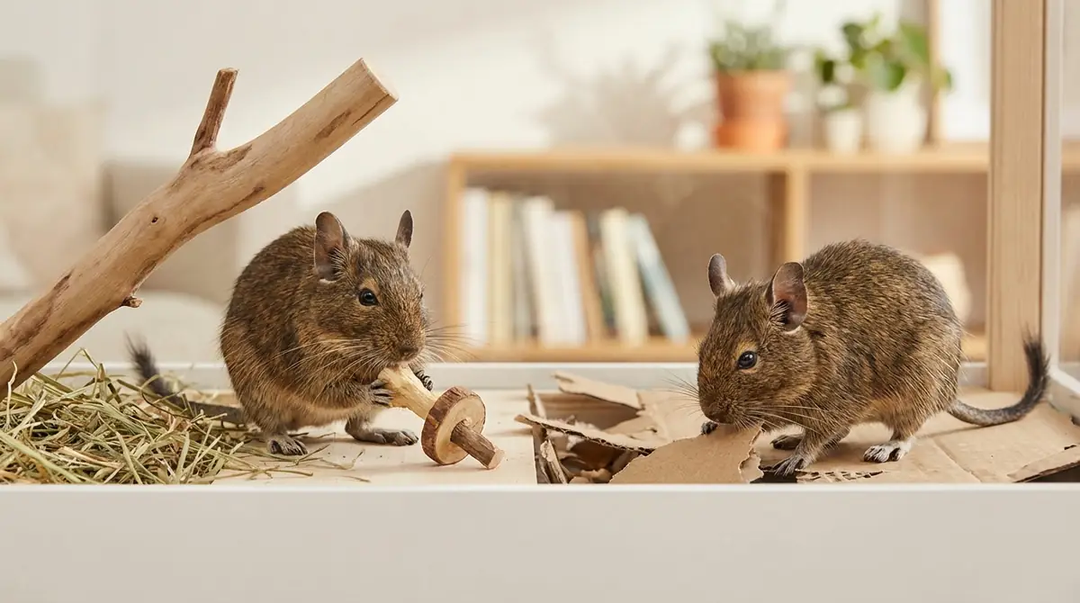 デグーがかじるのは正常？異常？まず知っておきたい基礎知識