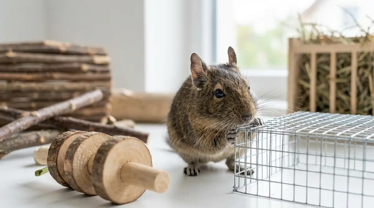 金網をかじる場合の原因と対処法