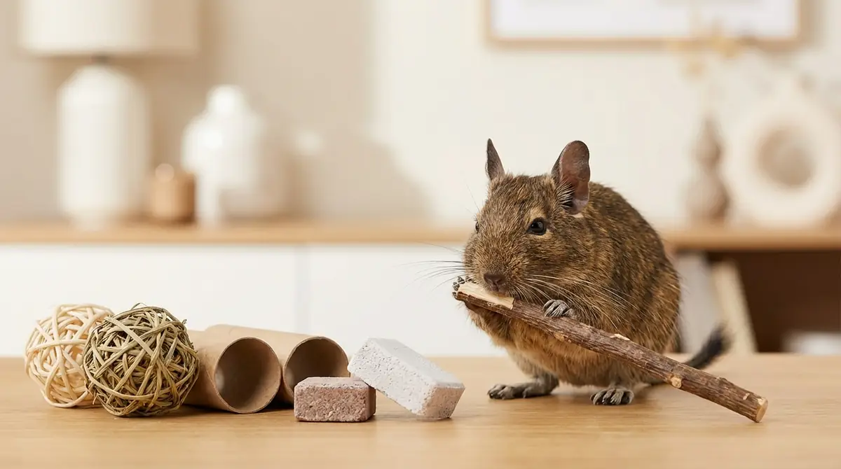 【原因別】デグーのかじり癖を直す対策7選