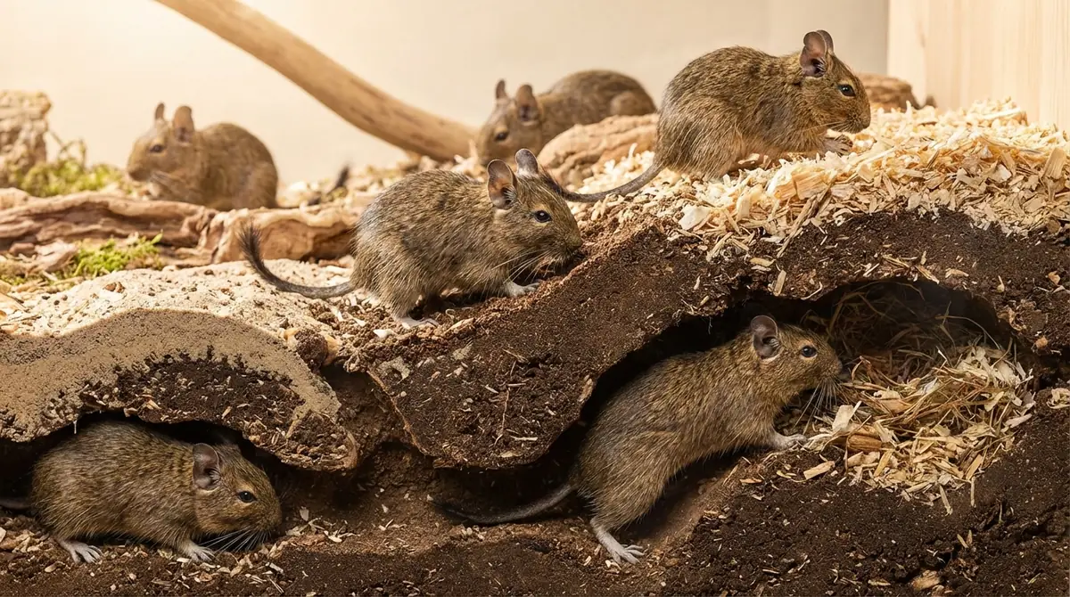 デグーの穴掘りに関するよくある質問