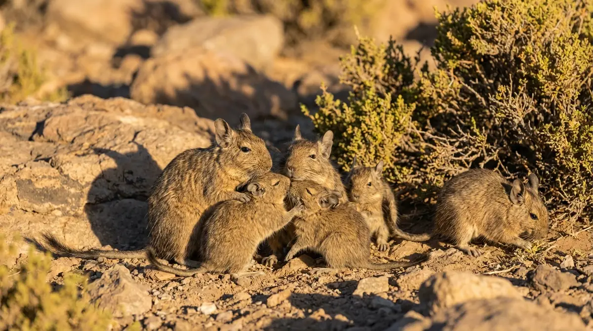 デグーが群れで暮らす理由|野生の生態から社会性を理解する