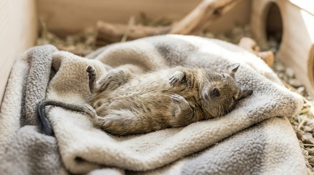 デグーの仰向け寝に関するよくある質問