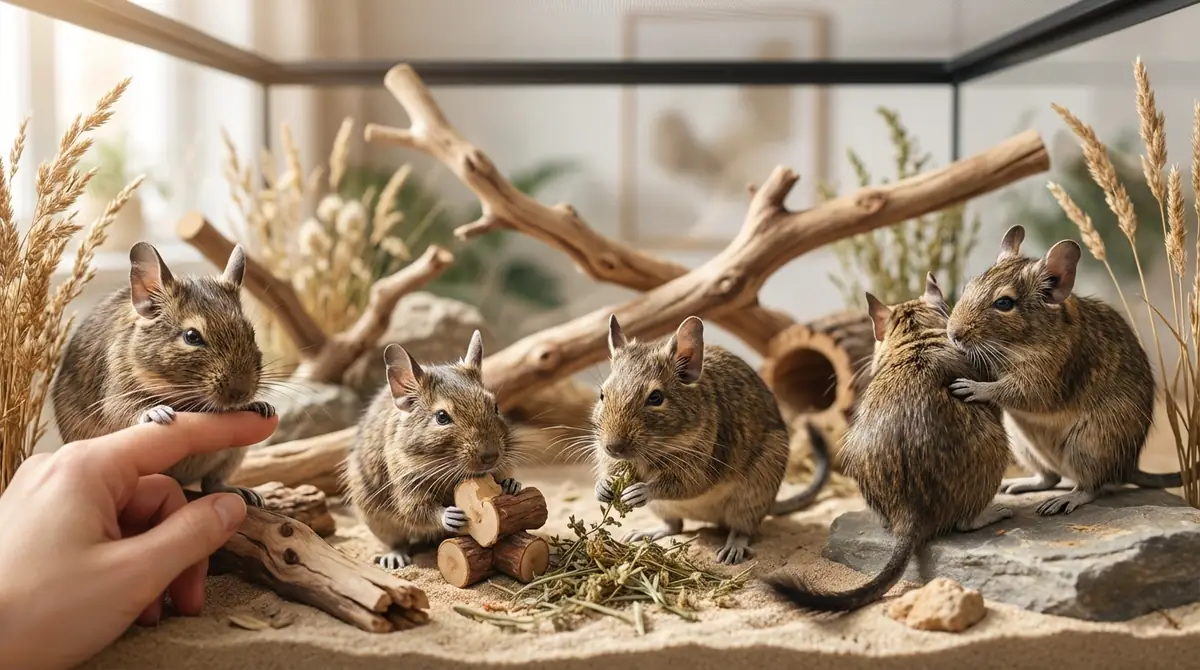 デグーが噛む7つの理由と原因