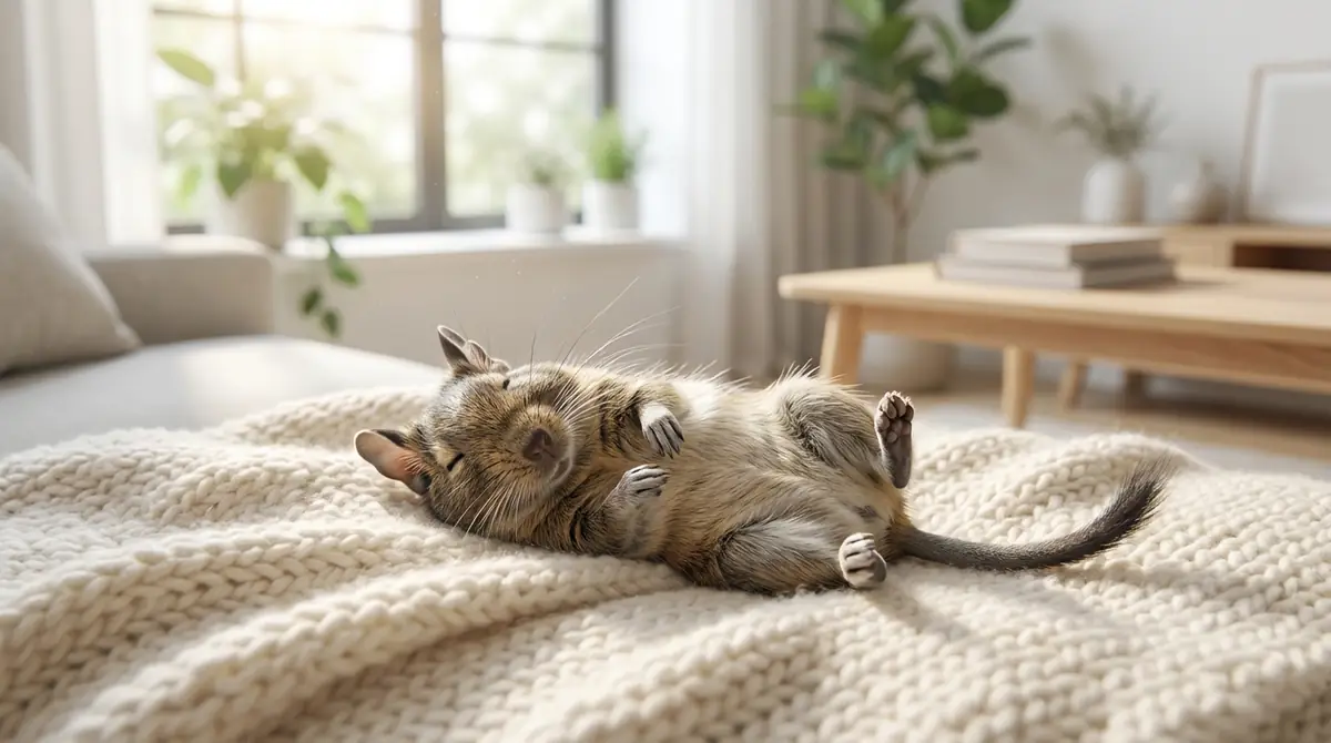 デグーに仰向けで寝てもらうための5つのポイント