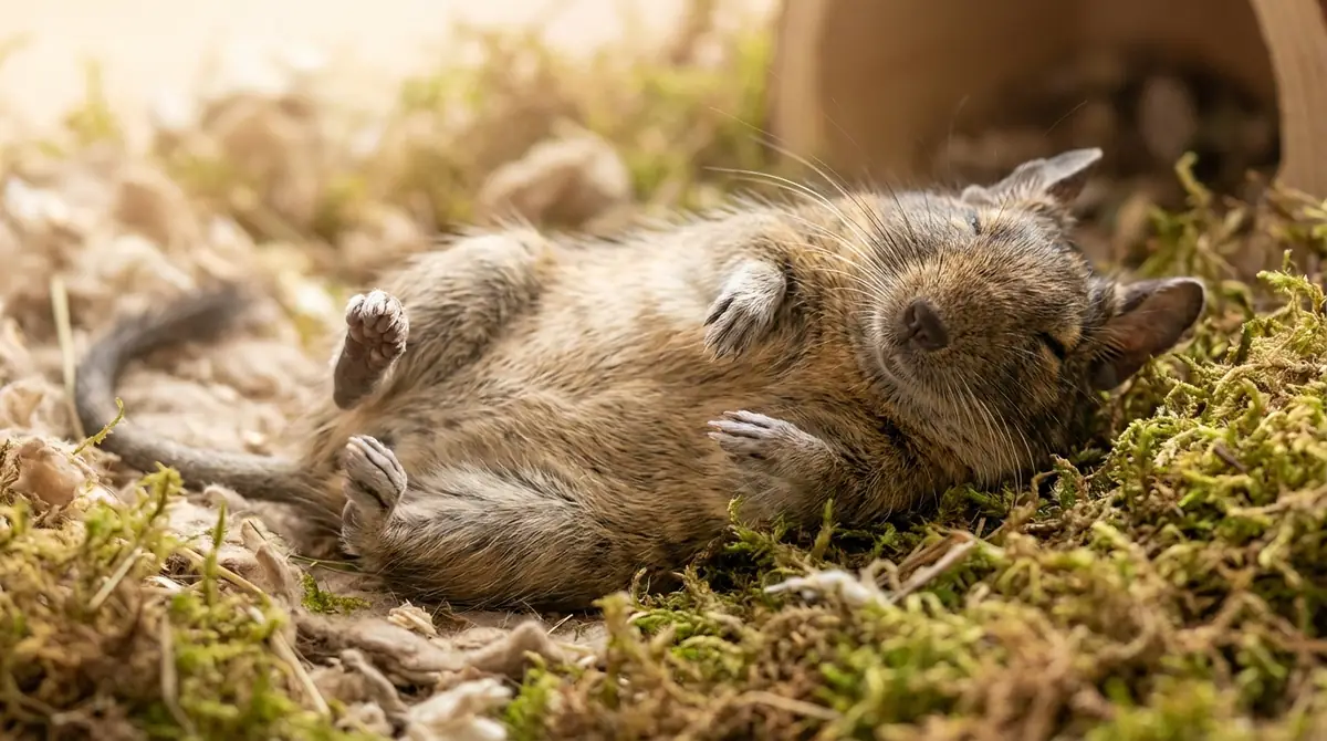 デグーの仰向け寝に関するよくある質問