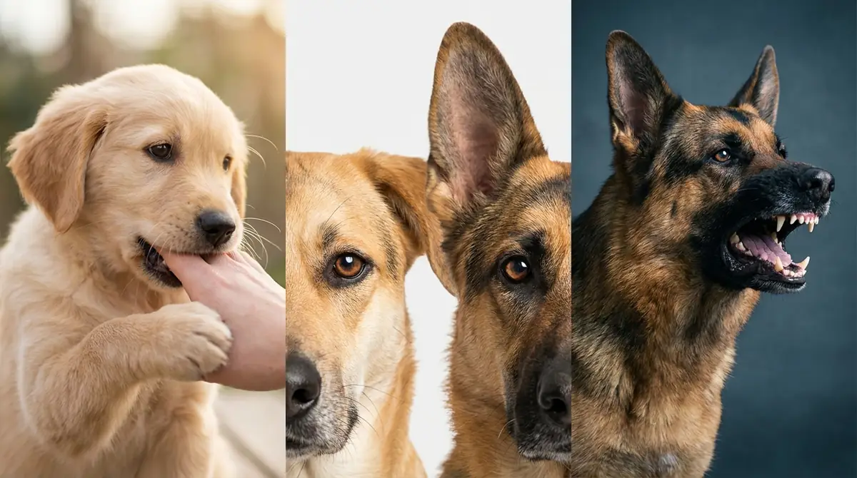 甘噛みと本気噛みの見分け方【3つの判断基準】