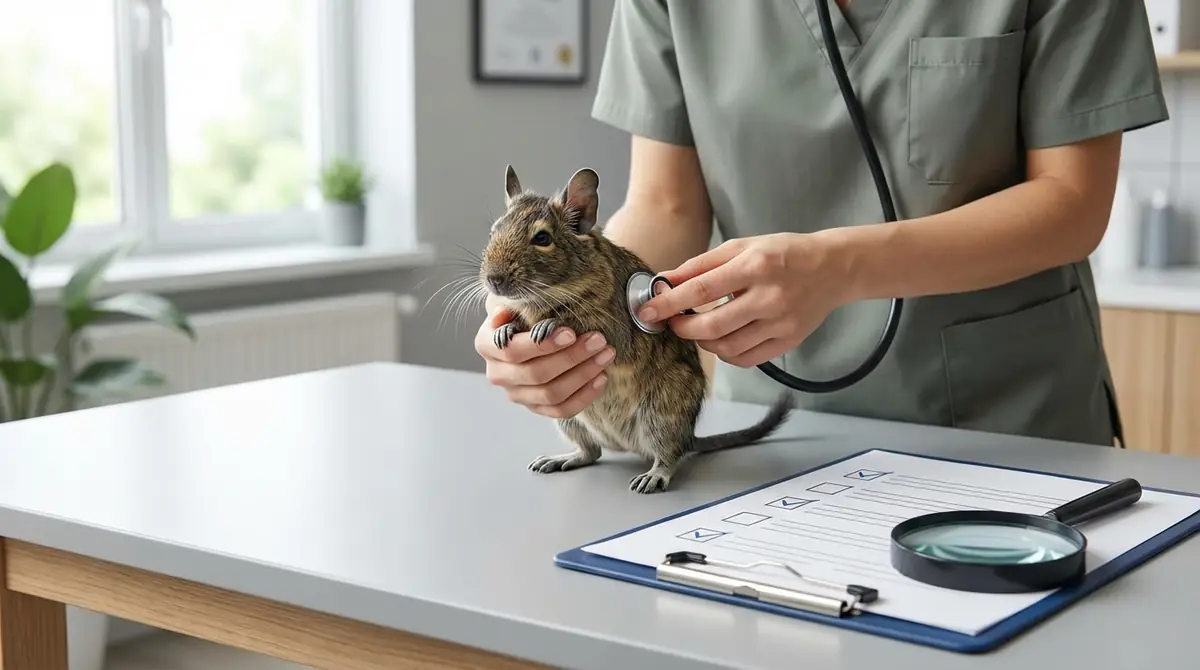 【早期発見】デグーの病気チェックリスト