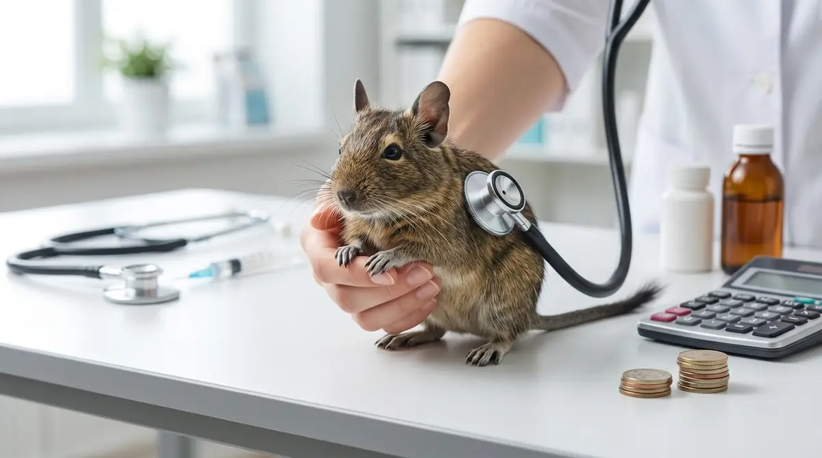 デグーの病気にかかる治療費と飼う前に知っておくべきこと