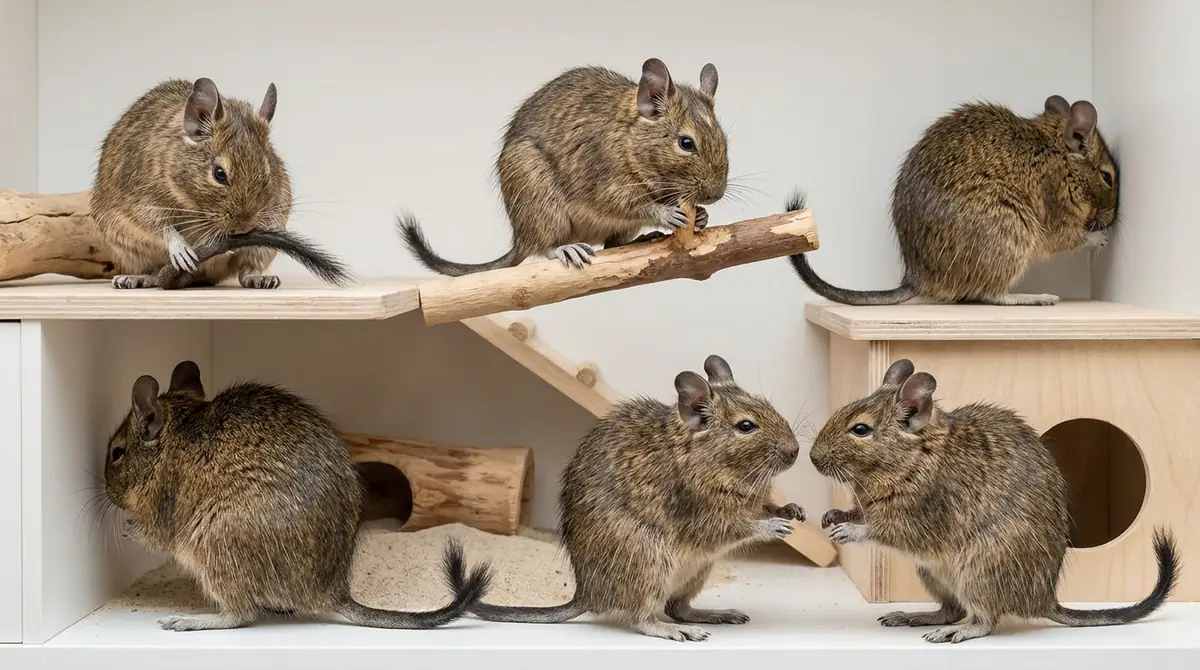 デグーのストレス行動10パターンを徹底解説