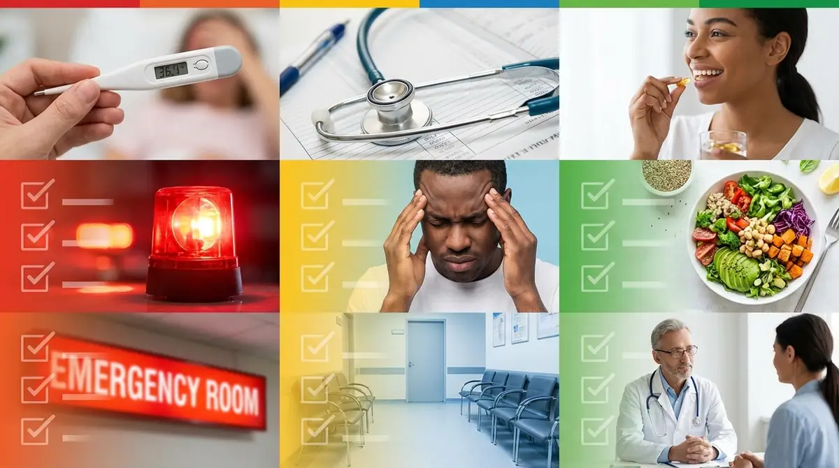 【緊急度別】病院に連れて行くべき症状チェックリスト