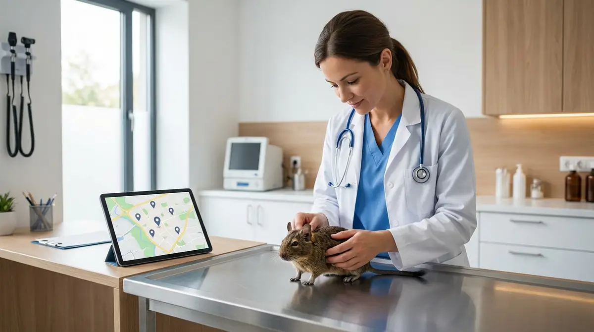 デグーを診てくれる病院の探し方