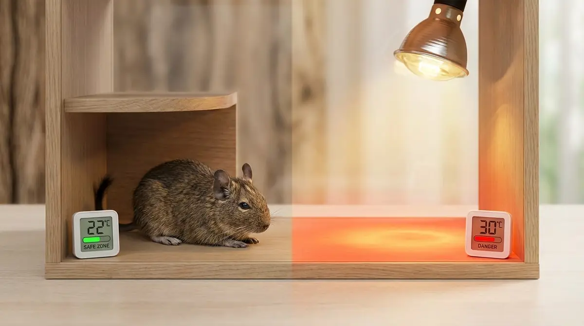 デグーは熱中症になりやすい?適温と危険ラインを解説