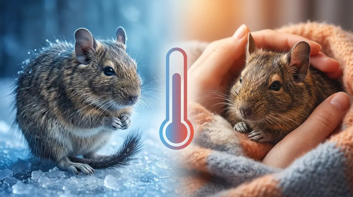 【症状別】デグーの低体温症の見分け方と重症度