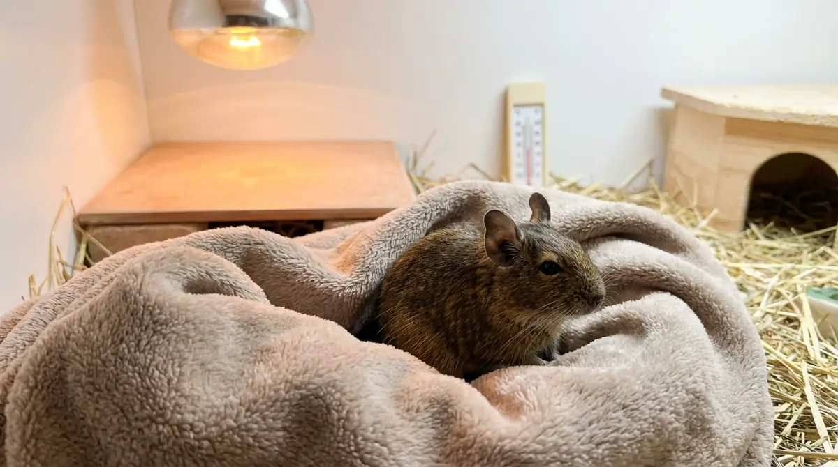 デグーの低体温症を防ぐ!日常の予防対策と環境づくり