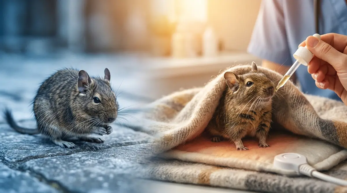 低体温症になりやすいデグーの特徴と個別ケア