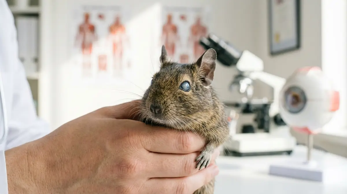 デグーの白内障は治る?結論と知っておくべき基礎知識