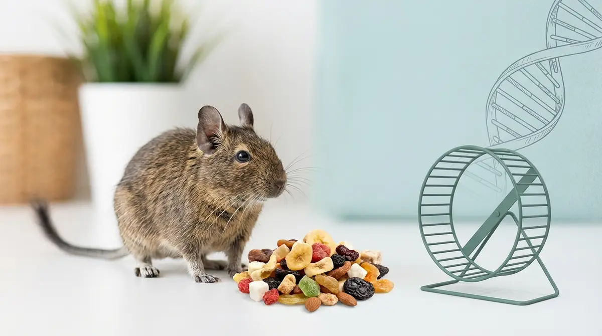 デグーが糖尿病になる3つの原因