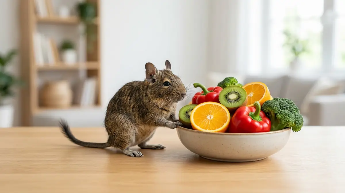 ビタミンC欠乏症とは?デグーが発症しやすい理由