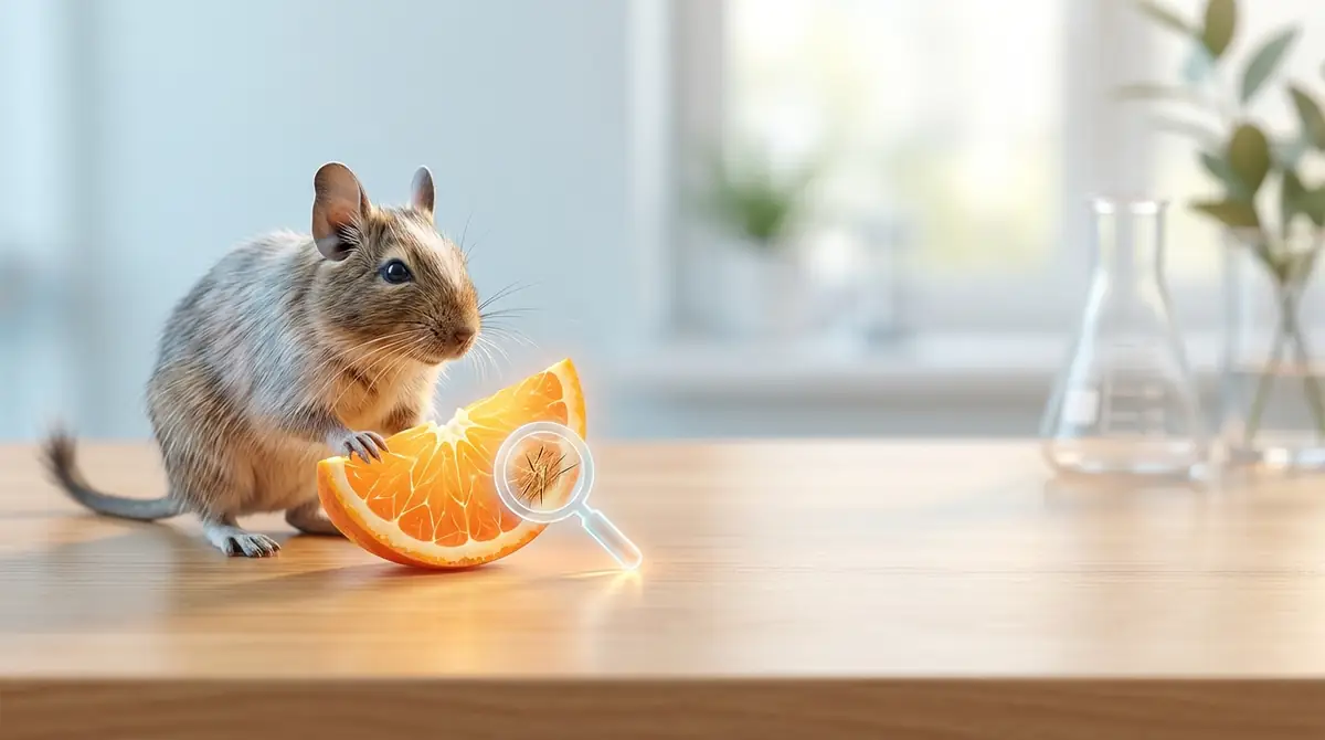 【症状一覧】デグーのビタミンC欠乏症を見分けるサイン