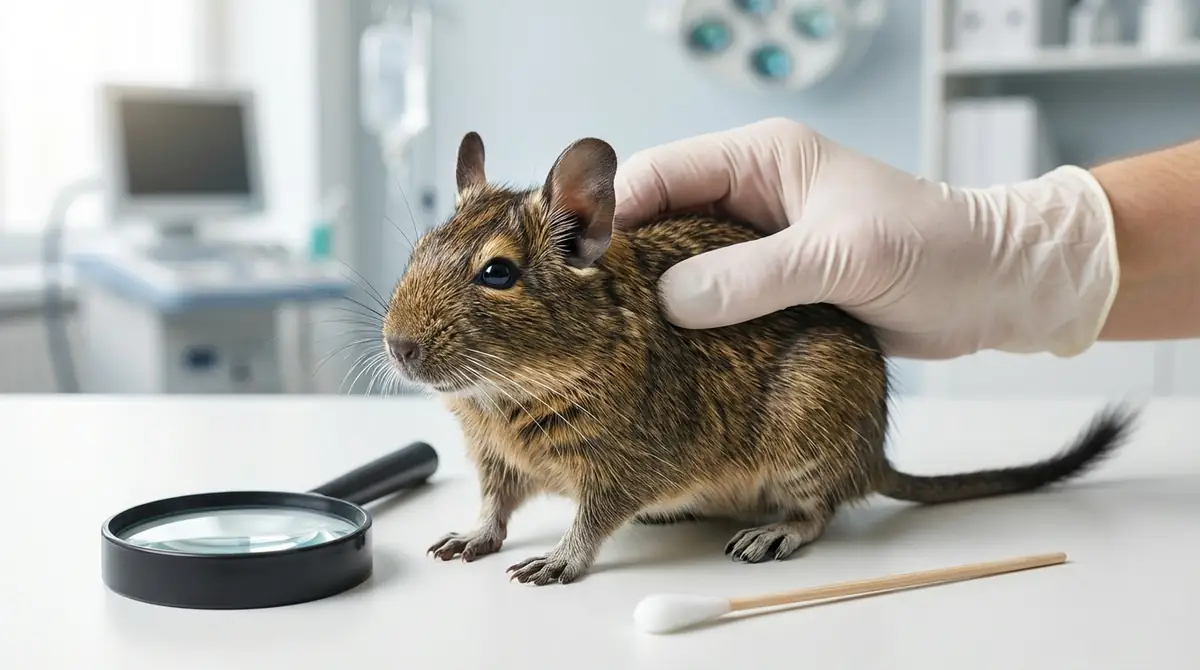 デグーの皮膚病は早期発見・早期治療がカギ|放置は絶対NG