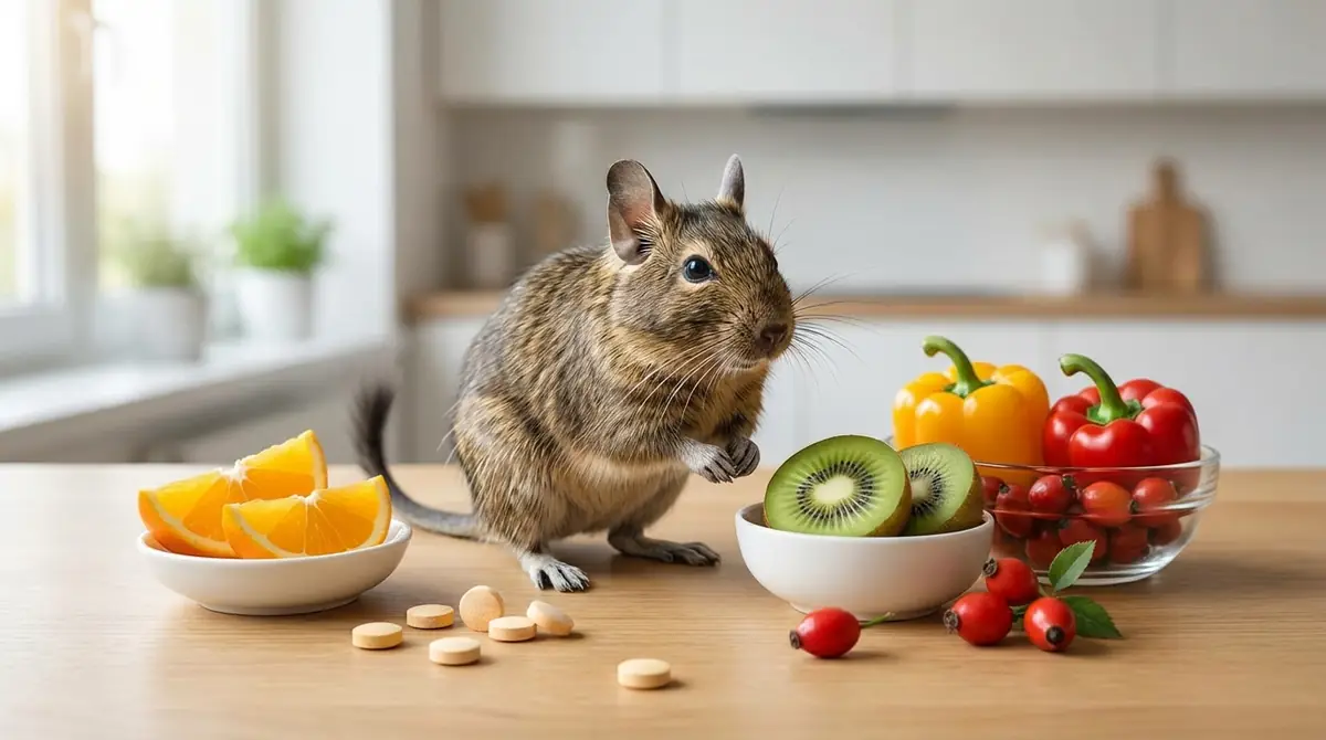 デグーに必要なビタミンCの摂取量はどれくらい?