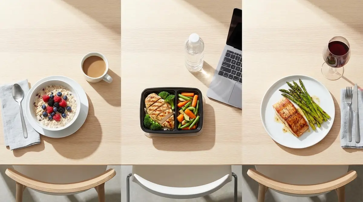 【実践】1日の食事スケジュール例