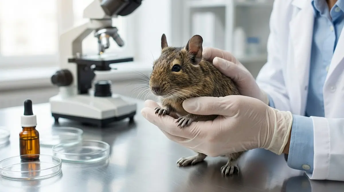 【結論】デグーの皮膚糸状菌症は治る？治療期間と人への感染リスク