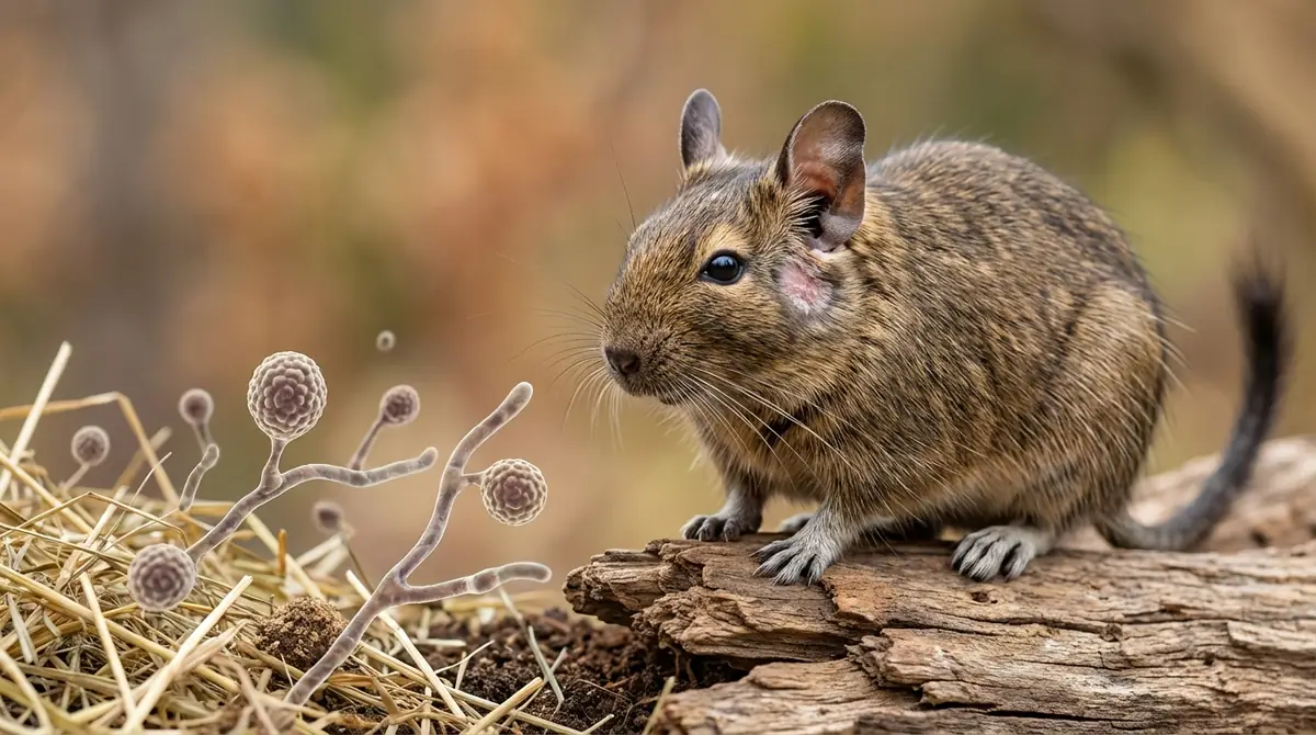 デグーの皮膚糸状菌症とは？原因と感染のしくみ