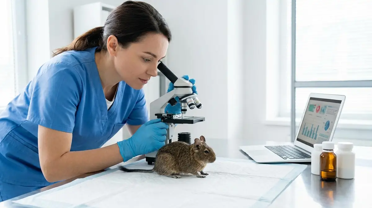 デグーの皮膚糸状菌症の治療｜動物病院での診断から投薬まで