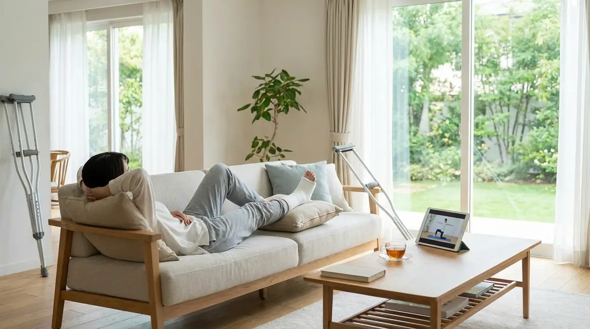 骨折治療後の自宅ケアと回復期の過ごし方