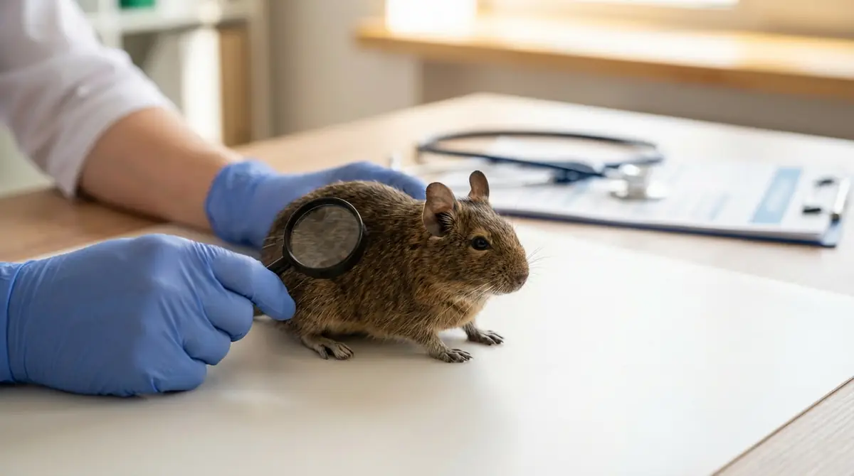 デグーは腫瘍ができやすい？発症率と寿命への影響