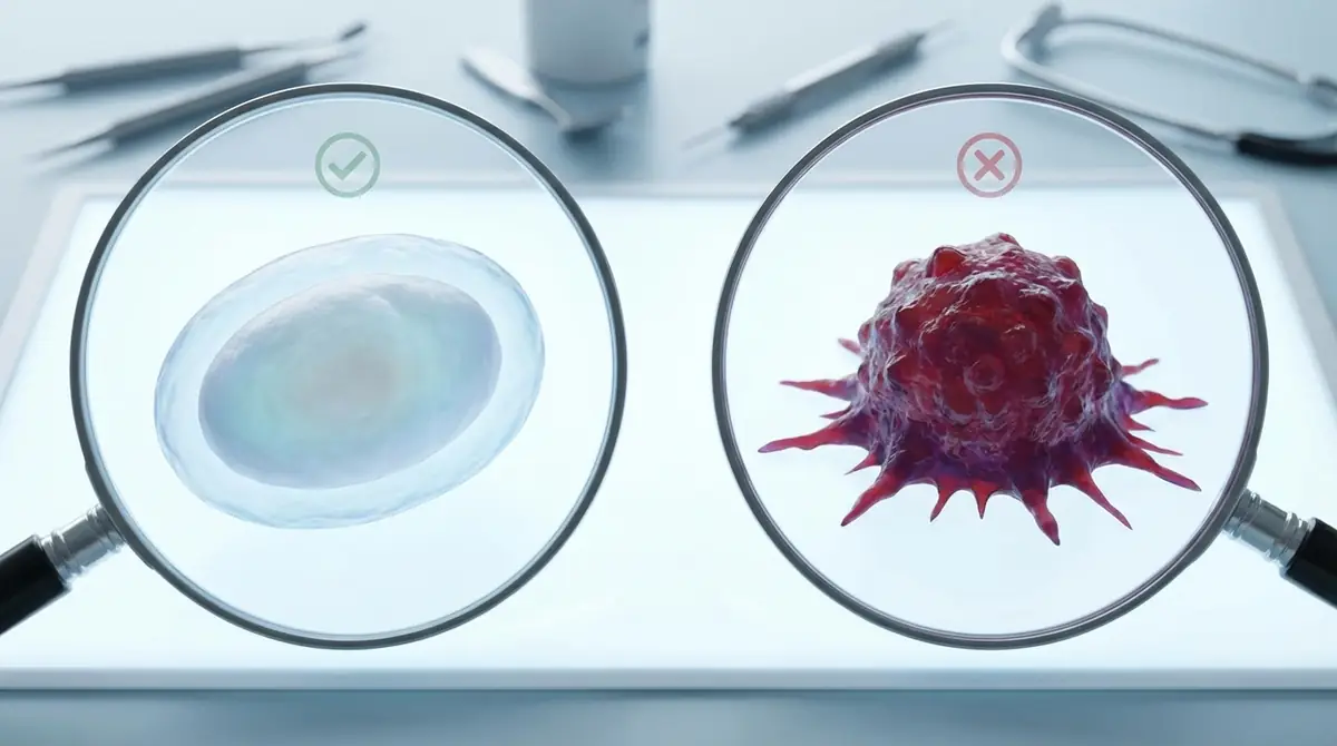 良性腫瘍と悪性腫瘍の見分け方